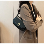 Prantsuse retro naiste &uuml;he &otilde;lakott S&uuml;gis Uus mitmek&uuml;lgne Crossbody kotid Tekstuurnahast kaenlaaluste kott Luksuslik peokott