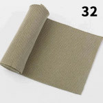 Ribi kaelus manseti &auml;&auml;ris elastne kootud pesapalli vormi jope &Otilde;mblus&auml;&auml;re kangast ribi trimmi jersey pesapalli mantli aksessuaar 17x90cm