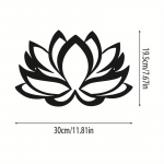 Metal Art Lotus Shape seinaripp &ndash; stiilne sisekujundus s&ouml;&ouml;gi- ja elutuppa | Elegantne seinakaunistus heleroheline v&auml;rv