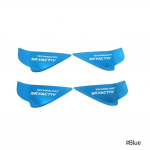 Auto uksekausi k&auml;epideme kaane sisekujunduse kleebiste &uuml;mbris Mazda Skyactiv Technology logo jaoks 3 6 CX 5 CX3 auto stiilitarvikud sinine