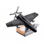 Auto &Otilde;huv&auml;rskendaja P&auml;ikeseenergia Lennuki Dekoratsioon Mini Auto Parf&uuml;&uuml;m &Otilde;hu V&auml;rskendaja L&otilde;hn Auto Lennuki Ornament Auto Aksessuaarid must