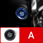 Toyota RAV4 XA50 2019 2020 2024 2024 2024 2024 RAV 4 h&uuml;briid-ABS-auto mootorile suruk&auml;ivitusseiskamisnupu r&otilde;nga katte trimmi kleebis