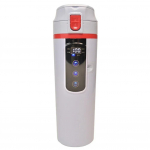 12V/24V 500ml soojendusega nutikas auto soojendustass, temperatuuriregulaator elektriline veekeetja roostevabast terasest tassi veesoojendi pudel valge