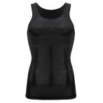 Meeste salendav Body Shaper Vest s&auml;rk k&otilde;hulihaste k&otilde;ht Slim j&otilde;usaalitreening K&otilde;hukontroll Compression Tank Top varrukateta vormiv r&otilde;ivad XL