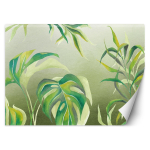 Tape Monstera lehed 100x70 beež