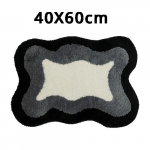 Kaasaegsed minimalistlikud vett imavad pl&uuml;&uuml;sist p&otilde;randamatid vannituppa, libisemiskindlad jalamatid, tualett, kergesti kuivavad, m&auml;&auml;rdumiskindlad flokeeritud p&otilde;randamatid