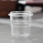 Leeseph kohvi doseerimistass, l&auml;bipaistev espresso nuusutamiskruus 58 mm kohviportafiltriga doseerimistass selge kohvimasina tarvikud