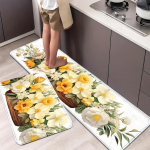 1 tk V&auml;simusvastased k&ouml;&ouml;givaibad, OneHouse'i lilleprinteriga veekindel, libisemisvastane paks polsterdatud k&ouml;&ouml;gimatt Tugev ja mugav k&ouml;&ouml;gimatt 40*60cm