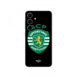 Coque Samsung Galaxy S25 SCP SPORTING PORTUGAL FOND NOIR Maniacase