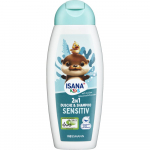 Saksamaa Rothmann ISANA Kids 2in1 du&scaron;igeel ja &scaron;ampoon Sensitive 300 ml