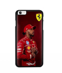 Coque de t&eacute;l&eacute;phone - Ferrari - Iphone 8 - Souple - Silicone - Motif Lewis Hamilton must