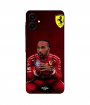 Coque de t&eacute;l&eacute;phone - Scuderia Ferrari - Samsung Galaxy A06 - Silicone - Noir - Souple must