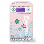 Valige 2 t&uuml;&uuml;pi orgaanilisi orgaanilisi h&uuml;gieenisidemeid (Pikk 28P/Tavaline 34P) Organic Organic Panty Liner Long 28P