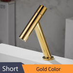 Valamusegistid Messing Kuldne H&otilde;bedane Luksuslik Vannitoa Valamu Segisti &Uuml;he K&auml;epidemega Auguga Vannikraan Kuum K&uuml;lm Veesegisti WF-855775L