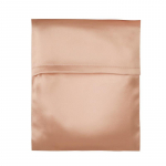 Liblikaga tikitud 22-momme siidist silmamask tolmukindla hoiukotiga - 100% mooruspuu siid 14.5*12 cm