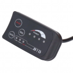 36V 48V S810 LED-ekraanipaneel elektrijalgratta jaoks 4 juhtmega jalgratta modifikatsioon LED-juhtimisekraani m&otilde;&otilde;dik