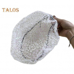 Naiste pitsist m&uuml;ts, litriga sisekujundus, &otilde;&otilde;nsad &uuml;hev&auml;rvilised baretim&uuml;ts, reguleeritava pea &uuml;mberm&otilde;&otilde;t, &otilde;huke ballipidu, cosplay peakatted must