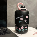 Stiilne multifilmi kaasaskantav roostevabast terasest termos naistele ja paaridele 500ml