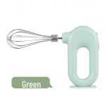 Juhtmeta elektriline munavahustaja: Mini k&auml;simikser koduseks k&uuml;psetamiseks ja vahukoore vahustamiseks USB Charging