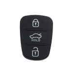 3 nupuga klapitav kaugjuhtimispuldi &uuml;mbris, kummipadi Hyundai I10 I20 I30 IX35 jaoks Kia K2 K5 Rio Sportage jaoks