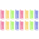 16/32/80 tk Kassi vedrum&auml;nguasjad V&auml;rvilised Kitten spiraalvedrudega m&auml;nguasi Vastupidav plastist loominguline interaktiivne kassi m&auml;nguasi Uus