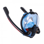 Snorgeldamismask Kahe toruga silikoonist t&auml;iskuiv sukeldumismask t&auml;iskasvanutele m&otilde;eldud ujumismask sukeldumisprillid iseseisev veealune hingamine CHINA&S/M