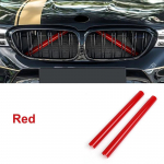 2 tk esiv&otilde;re trimmiribade katteraami kleebised BMW F20 F21 F22 F23 F30 F31 F32 F33 F34 F36 F44 F45 F46 1 2 3 4 seeria jaoks punane