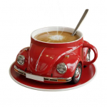 Mardikakujuline kohvitass Naljakas joogikruus autof&auml;nnidele Uudsus