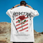 Uus meeste T-s&auml;rk 3D roosiprindiga l&uuml;hikeste varrukatega T-s&auml;rk meestele t&auml;nav hip-hop kiiresti kuivavad T-s&auml;rgid pullover &uuml;lem&otilde;&otilde;duline l&otilde;dva l&otilde;ikega meeste topid S beež