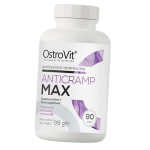 Magneesium Kaalium ja Vitamiin B6 tablettides, Anticramp Max, Ostrovit 90tbl (36250109) 90tab