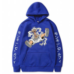 New Gear Fifth Luffy tr&uuml;kitud Anime kapuutsid Sun God Graphic 90ndate pullover vabaaja t&auml;navar&otilde;ivad unisex s&uuml;gis- ja talver&otilde;ivad L