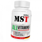 Vitamiini-mineraalkompleks, All Vitamins, MST (36288019) 120tab