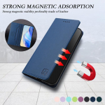 Kaardipesa ja magnetklapiga nahast rahakott-&uuml;mbris Honor 50 70 90 Magic 5 6 7 Lite SE Pro Smart 5G jaoks, raamatukujuline kate For Honor 50 5G must