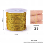 Kuld- ja h&otilde;bedased traadid ehtevalmistamiseks - Ideaalne k&auml;ev&otilde;rude, s&otilde;rmuste, kaelakeede ja isetegemise projektide viimistlemiseks.