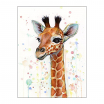 Multifilmi loomade l&otilde;uendimaal L&otilde;vi Ahv Krokodill Tr&uuml;kk Lastetoa Seinakujundus Elevant Plakat Elutuppa Kodu Kujundus Raamimata 20x30cm