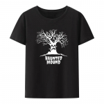 Puuvillane T-s&auml;rk Sematary I Love Haunted Mound Populaarne trend S&uuml;damekujuline Unisex l&uuml;hikeste varrukatega graafiline Halloweeni vabaaja T-s&auml;rk 2XL