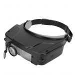 1.5X 3X 9.5X 11X Peaga kantav suurendusklaas Multifunktsionaalne LED suurendusklaas Luup