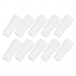 10pcs Dental Saliva Suction Ejector Strong to Weak Tube Converter Connector Adapter11mm to 6.5mm