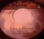 7-tolliline plaat GEORGE NOOKS - From A Distance NONE Zanadoom Record 2002 Jamaica Reggae, Ska & Dub Kasutatud