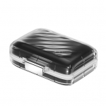 Ravimite hoiukarp Pillide korraldaja Suure mahutavusega Mitmed sektsioonid Veekindel Kaasaskantav lilla