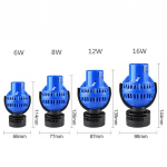 220V Akvaariumi Kalapaak 360 Vee Laine Tegija Pump Powerhead Magnetiline Alus 4000-15000L/H Laine Tegija Akvaariumi Kalapaagile JVP130