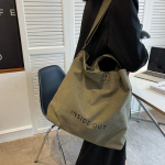 Suure mahutavusega k&auml;ekotid naistele l&otilde;uendist &otilde;lakott mood suur kott vabaaja disainiga naiste kotid khaki/roheline/kohvi/halli v&auml;rvi kotid roheline