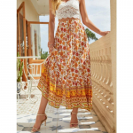 Naiste Vintage Bohemia vabaaja kevadseelikud L roheline