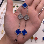 Boutique Neljak&auml;pa Ristikheina Viie &Otilde;iega K&auml;ev&otilde;ru 18K Kerge Luksus Ins Disain Mood Peen Mitmek&uuml;lgne Meeste ja Naiste Mudelid K&auml;ev&otilde;ru Boutique Bracelet