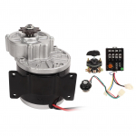 12V 350W Reduktoriga Elektromootor Kontrolleriga, &Uuml;mberl&uuml;litiga, 12V 500W Kiiruse Reguleerimise Nupp