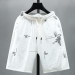 Suured suurused M-8XL meeste l&uuml;hikesed p&uuml;ksid suveriided l&otilde;dvad elastse v&ouml;&ouml;kohaga suvised l&uuml;hikesed p&uuml;ksid 2XL(65kg-73kg)