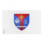 Drapeau - Saint-Raymond - 120 x 180 cm - Pol&uuml;ester - J&auml;lje rekto/verso - &OElig;illets en fer