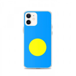 Coque pour iPhone - Drapeau des palaos - iPhone 12 - Silikoonist supp - Design fin et l&eacute;ger