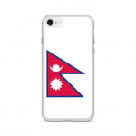 Coque T&eacute;lephone Drapeau N&eacute;pal &ndash; iPhone 7 Plus
