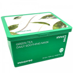 [INNISFREE] Green Tea Daily Soothing Mask (30 sheets) 1 PACK (30 sheets)